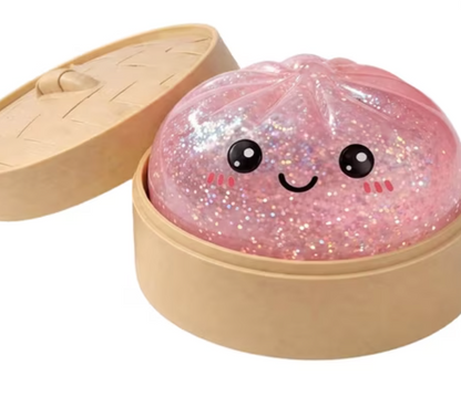 Viral Dumpling Squishy -Glitter Addition