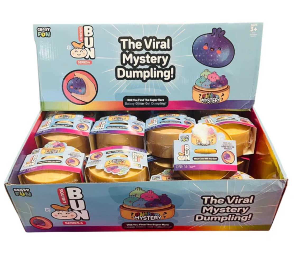 Viral Dumpling Squishy -Glitter Addition