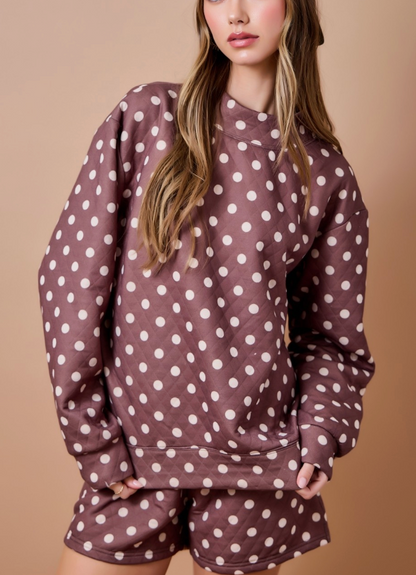 Quilted Polkadot Set