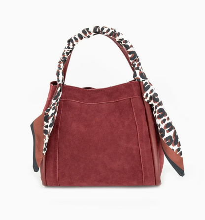 Gianna Bag in Burgundy