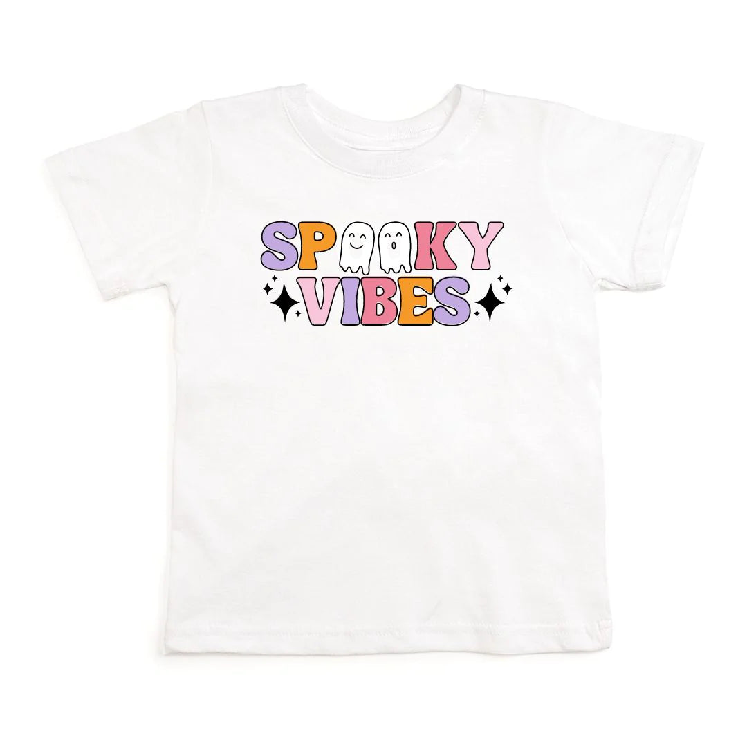Halloween Spooky Vibes T-shirt- Kids
