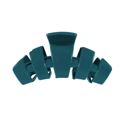 TELETIES: Classic Teal With It Medium Claw Clip