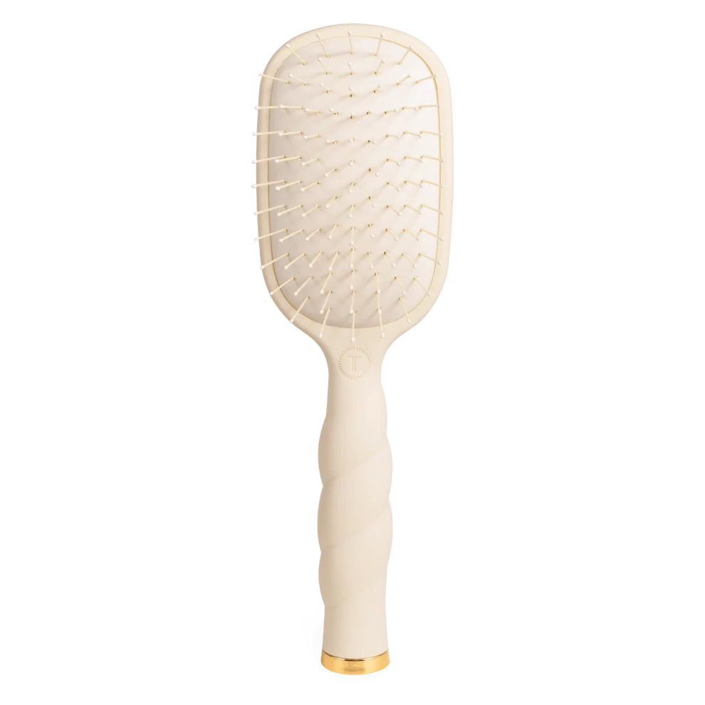 TELETIES: Detangler Hair Brush for Fine Hair - Tan