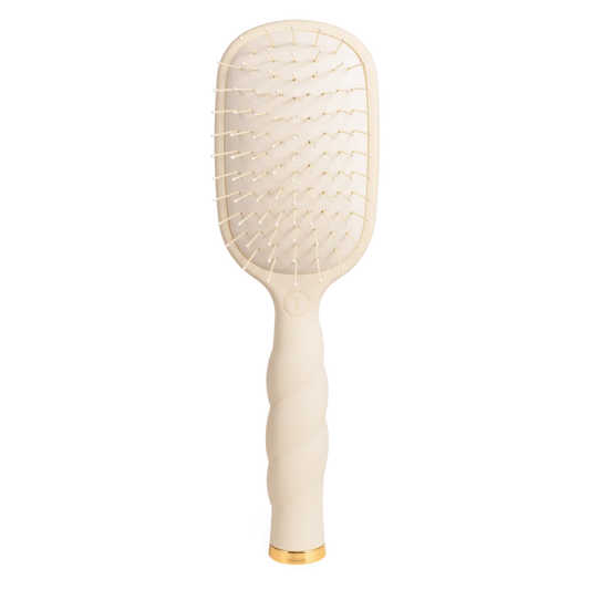 TELETIES: Detangler Hair Brush for Fine Hair - Tan