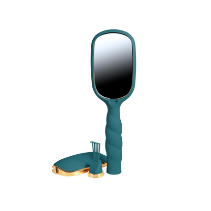 TELETIES: Detangler Hair Brush for Fine Hair - Teal With It