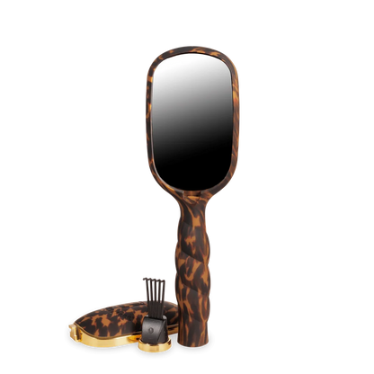 TELETIES: Detangler Hair Brush for Thick Hair - Tortoise