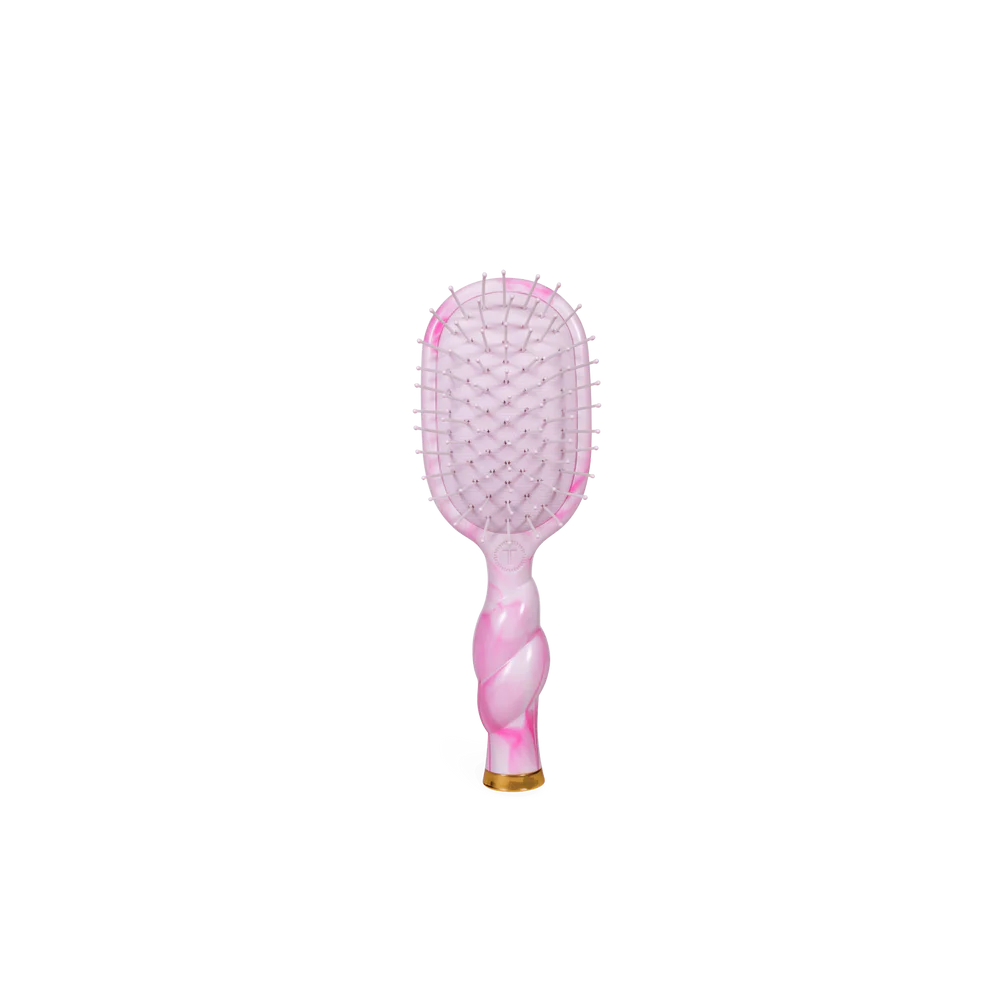 TELETIES: Mini Detangler Hair Brush for Medium Hair - Pinch Me