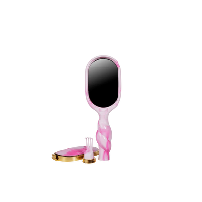 TELETIES: Mini Detangler Hair Brush for Medium Hair - Pinch Me