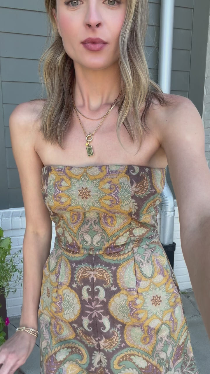 Ollari Rose Romper