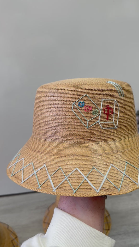 Tipsy Threads Mahjong Bucket Hat