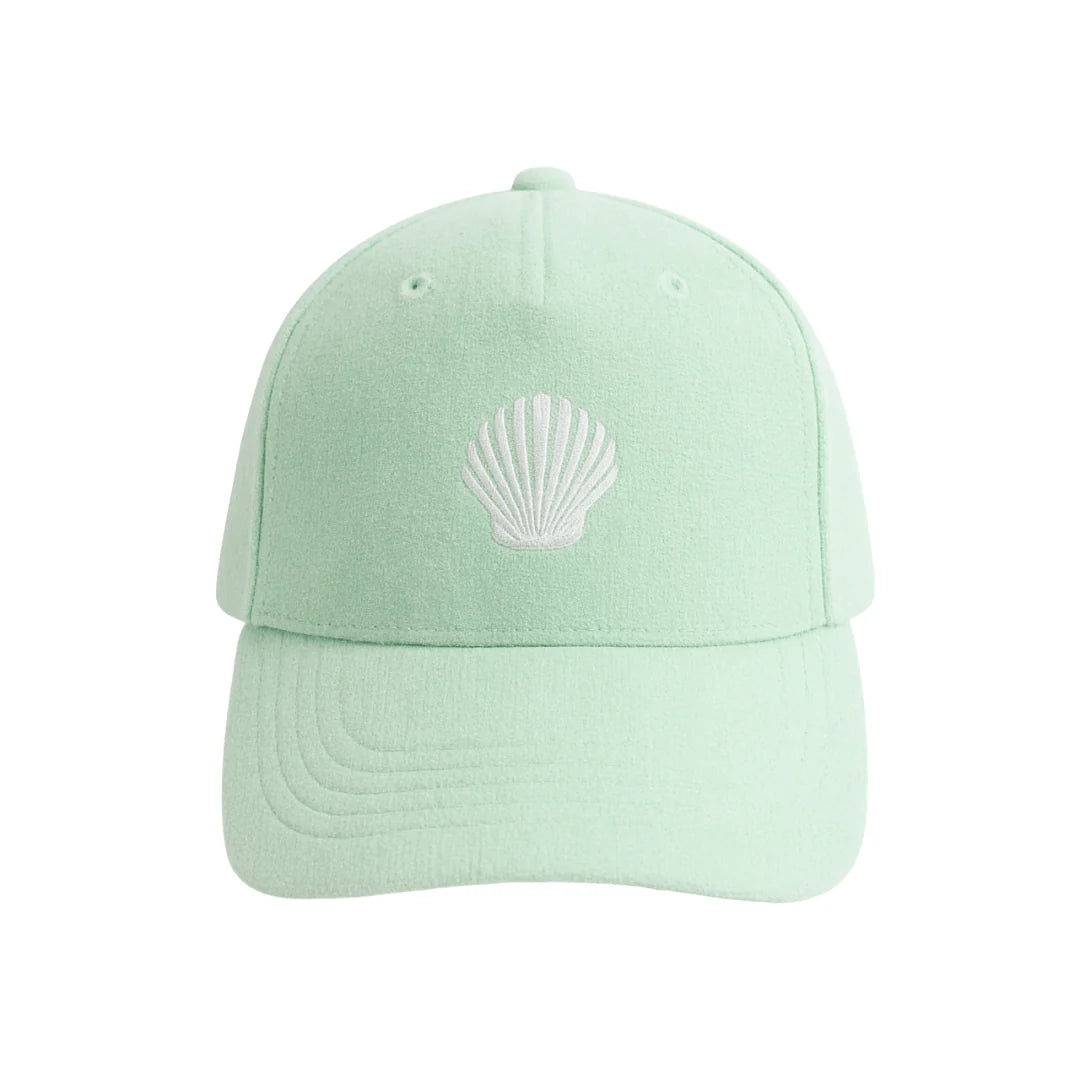 Sunshine Tienda Pastel Green Terry Trucker Hat