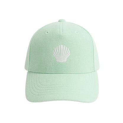 Sunshine Tienda Pastel Green Terry Trucker Hat