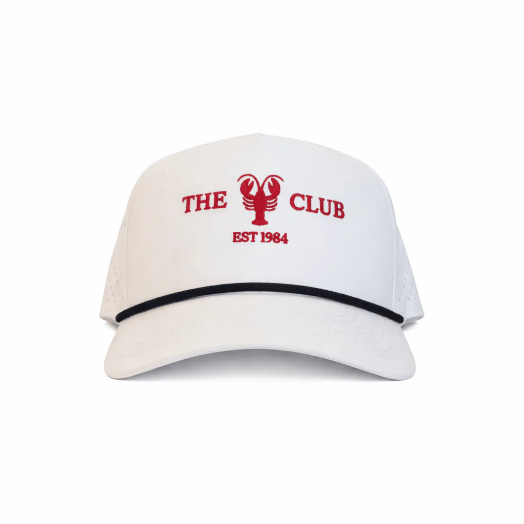Sunshine Tienda White Lobster Club Golf Hat
